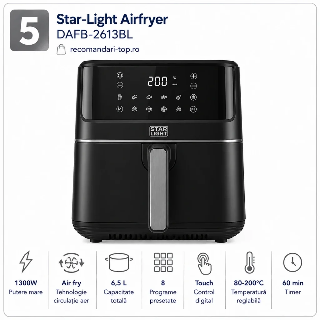 Star-Light Airfryer DAFB-2613BL