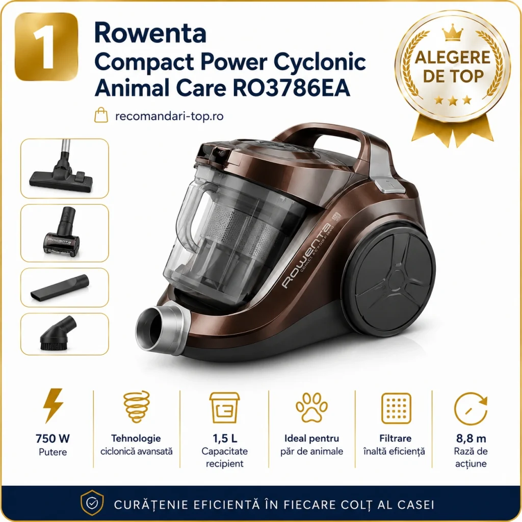 Rowenta Compact Power Cyclonic Animal Care RO3786EA
